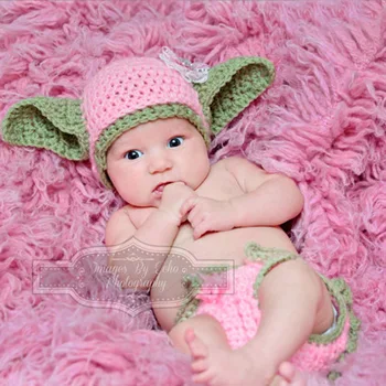 2020 Очаровательный детский розовый костюм эльфа, играющий драматического персонажа, играющего прекрасную девочку, вязаная одежда, костюм для детской фотографии 100 Дней