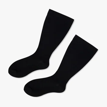 Летние черно-белые носки, тонкие однотонные носки среднего цвета, летние ледяные чулки с ворсом 17
