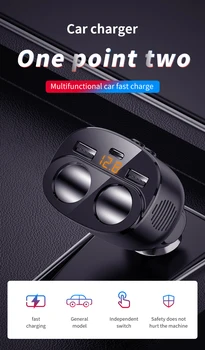 Автомобильное зарядное устройство USB, FM-передатчик, Bluetooth, громкая связь, автомобильное зарядное устройство для телефона, FM-модулятор для iPhone Xiaomi Huawei Samsung 23