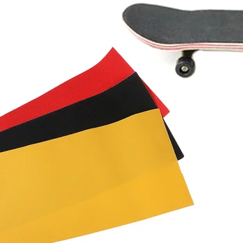 1шт Профессиональная наждачная бумага для скейтборда из ПВХ с перфорацией, лента для захвата палубы, Гриптейп, наклейка для скейтбординга, Наждачная бумага 18