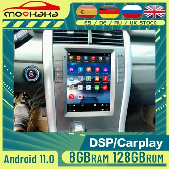 Автомобильный GPS-навигатор Android 11 для Ford EDGE 2012 - 2014 8+ 128 ГБ мультимедийный плеер Tesla Style 4G DSP Carplay Auto Stereo 6