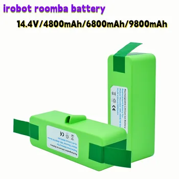 Оригинальный литий-ионный аккумулятор 14.4v9800 мАч, Совместимый с iRobot Roomba R3 500 600 700 800 серии 500 550 560 620 650 675 760 770 780 17
