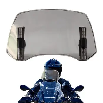 Новый мотоцикл Универсальный модифицированный усиленный Универсальный маленький лобовое стекло Установлено Ветрозащитное Маленькое лобовое стекло 22