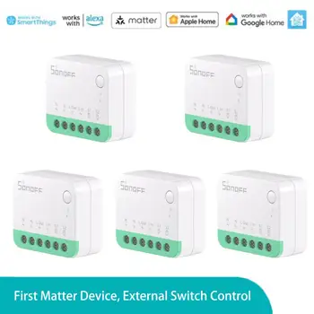Интеллектуальный коммутатор SONOFF MINIR4M распознает конечные устройства других марок и работает с ними благодаря чипу ESP32 MINIR4M Smart Switch 1