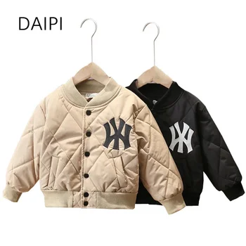 Новая детская куртка на пуговицах для мальчиков-бейсболистов, детская одежда для девочек-подростков, пальто и куртки, весна-осень, корейский стиль 16