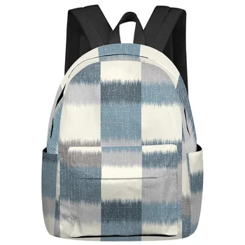 Современный геометрический абстрактный рюкзак для студентов, повседневные дорожные сумки, школьный рюкзак большой емкости, подростковая сумка для книг 12