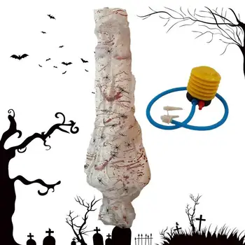 58,5-дюймовый реквизит для трупа на Хэллоуин, жуткий саван, украшение для дома с Привидениями, висячие украшения
