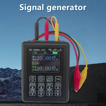 Генератор сигналов 4-20мА 0-10В Калибратор Сигналов управления Технологическим процессом Источник постоянного тока Электронный Прибор Имитатор 0-20мА 17