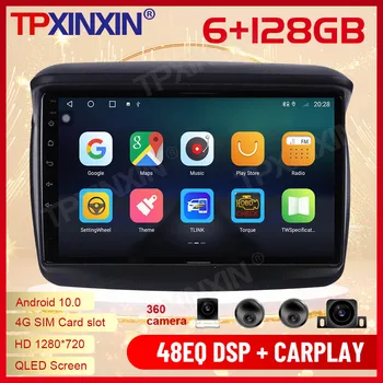Мультимедийный радиоприемник Carplay Android на 2 Din для Mitsubishi L200 2008 2009 2010 2011 2012 2013 2014 2015 2016 Видеоголовка 7