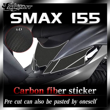 Для Yamaha SMAX155 модифицированные наклейки второго поколения Автомобильные наклейки 6D Защитная пленка из углеродного волокна 20