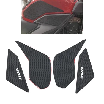 Накладки на топливный бак мотоцикла, наклейка на боковой газ, Защита коленного сустава, Тяговые наклейки для Honda CBR500R CB500F 2019 2020 2021 2022 2023