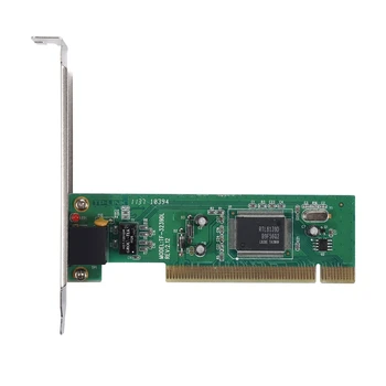 НОВИНКА-Сетевая карта PCI RTL8139D, карта расширения 100 Мбит / с, RJ45 Ethernet, Сетевая карта LAN, Настольная расширенная проводная сетевая карта