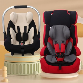 Подушка для детской коляски, дышащая и мягкая подушка-вкладыш в автомобиль для младенцев, четыре сезона 10