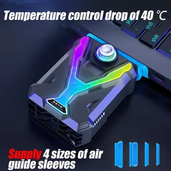 ICE COOREL Laptop Cooler Температура Процессора Быстрая Выпадающая Панель Мощные Вентиляторы Smart Laptop Cooling Для Ноутбука 12-17 дюймов