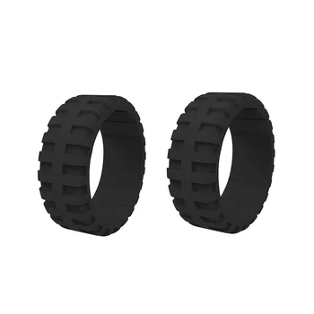 9,0 мм Популярные у женщин силиконовые крутые кольца Прямоугольное силиконовое обручальное кольцо Экологическое спортивное кольцо для шин