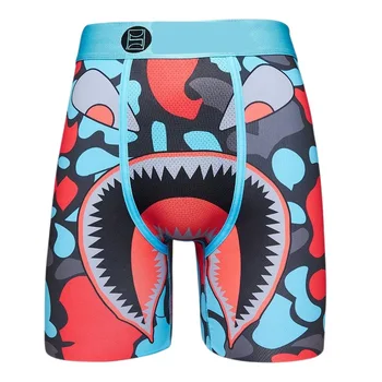 Мужские летние пляжные шорты из полиэстера, быстросохнущие, полностью окрашенные, с 3D принтом, короткие брюки, мужские сексуальные модные плавательные брюки для геев 17