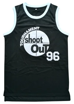 Баскетбольная майка Birdie Jersey 96 Tournament Shootout, Сшитая из 23 футболок Motaw Jersey Movie Above the Rim, Спортивная рубашка S-3XL 12