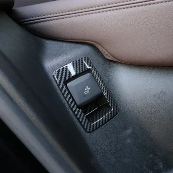 Для BMW X3 G01 X4 G02 IX3 G08 M Sport 2ШТ ABS углепластиковый переключатель откидывания заднего сиденья, накладка автомобильных аксессуаров 5