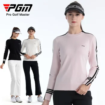 Одежда для гольфа 2023, Женский Осенне-зимний свитер, рубашка с длинными рукавами, Женский Пуловер, Тренировочный костюм, одежда для фитнеса, Теннис, Бадминтон