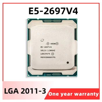 Оригинальный процессор Xeon E5-2697V4 18-ЯДЕРНЫЙ 2,2 ГГЦ 45 МБ LGA-2011-3 14 Нм 145 Вт 2697V4 CPU 7