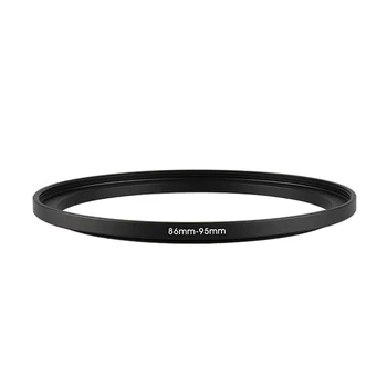 Алюминиевое Черное Повышающее Фильтрующее Кольцо 86 мм-95 мм 86-95 мм 86-95 мм Адаптер фильтра для объектива Canon Nikon Sony DSLR Camera Lens 15