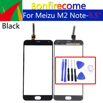 Для Meizu M2 Note Сенсорный экран, Дигитайзер, ЖК-дисплей, Замена датчика передней стеклянной панели, Замена 5,5 дюймов 11