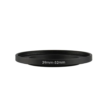 Алюминиевое Черное Повышающее Фильтрующее Кольцо 39 мм-52 мм 39-52 мм 39-52 Адаптер Фильтра для объектива Canon Nikon Sony DSLR Camera Lens 15