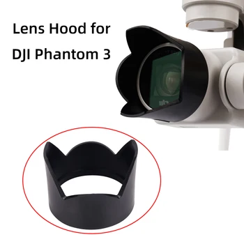 Бленда камеры для DJI Phantom 3 Phantom 4 Advanced Professional Standard SE Защелкивающаяся бленда Солнцезащитный козырек Запасные аксессуары для дрона 19