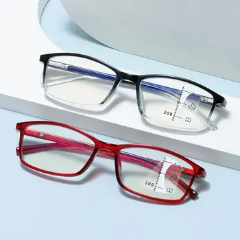 Мультифокальные очки для чтения с защитой от синего света, блокирующие синие лучи, защита глаз, Очки для дальнозоркости TR90 Ultralight 23