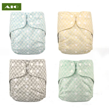 AIO 1шт Экологичный детский Моющийся Многоразовый тканевый карманный подгузник для подгузника с одним карманом для ребенка весом от 3 до 15 кг 10