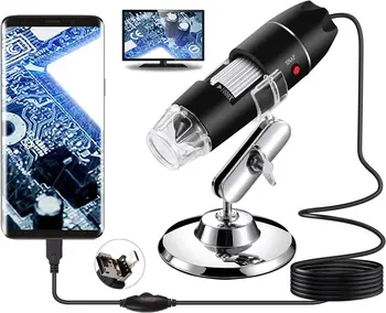 USB Цифровой Микроскоп Ручной Эндоскоп С 40X-1000XУвеличением, 8 Светодиодных Мини-Видеокамер для Windows 7/8/10 Mac Linux Android 22