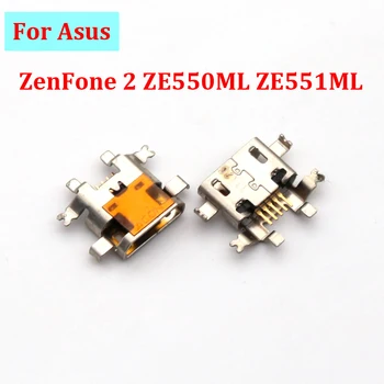 5 шт./лот Разъем Micro USB Новая замена для Asus ZenFone 2 ZE550ML ZE551ML Usb Зарядное Устройство Разъем Док-станции для зарядки 12