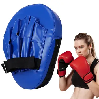 Коврик для кикбоксинга Изогнутые боксерские рукавицы Тренировочное снаряжение для тренировки ударов руками Регулируемые Толстые Прочные для каратэ кикбоксинга 7