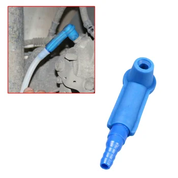 Инструменты для замены тормозной жидкости в автомобиле синего цвета Насос для выпуска масла Запасные части для воздушного оборудования 1шт 13