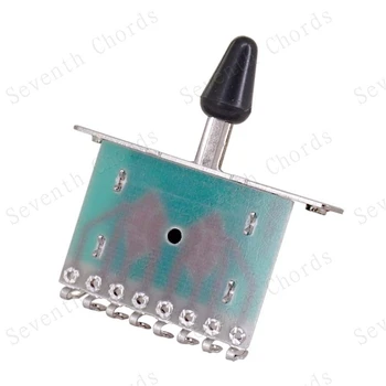 Гитарный переключатель Shift Switch Из прочного цинкового сплава, 5-позиционный переключатель звукоснимателя для электрогитары, различные типы ручек 14