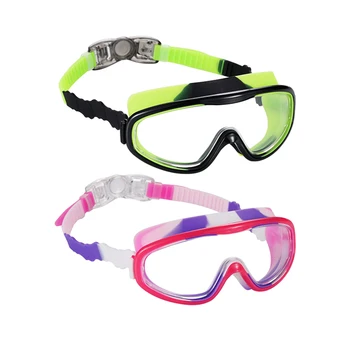Очки для плавания на открытом воздухе для детей Улучшают видимость и защиту в воде, защищая их глаза без типа 1 7
