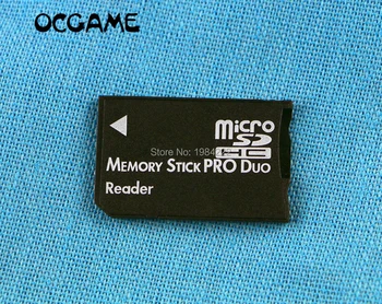 OCGAME 30 шт./лот Micro SD SDHC TF на Карту памяти MS Pro Duo Reader для PSP1000 2000 3000 psp 1000 2000 3000 Адаптер Конвертер 10