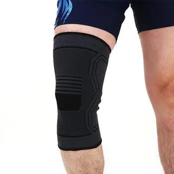 Профессиональная защита колена, Мягкий легкий протектор для поддержки колена, рукава для поддержки колена для бега, баскетбола 13