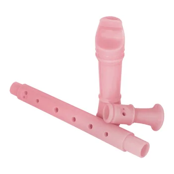 ABS Записывающая флейта для начинающих Детей, играющих на духовых инструментах (розовый) 1