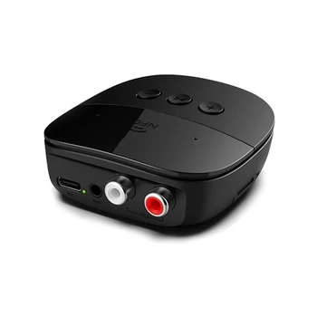 Bluetooth 5.2 Автомобильный аудиоадаптер AUX Приемник 3,5 мм Беспроводной громкой связи, музыкальный аудиоадаптер для автомобильных динамиков и телевизоров Прочный 23