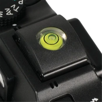 DSLR 5ШТ камера Bubble Spirit Level + Защитная крышка для горячего башмака для Nikon Canon Fuji 20