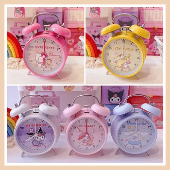 Sanrio Hello Kitty, Милый Мини-будильник, Настольные Электронные Цифровые часы, Детский будильник для спальни, Креативные Украшения, Подарки 20