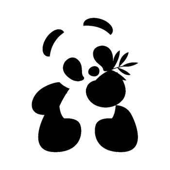 Наклейки FUYOOHI Play для моделирования милой панды, автомобильные наклейки, царапины на стеклах, модные водонепроницаемые украшения для автомобиля 20