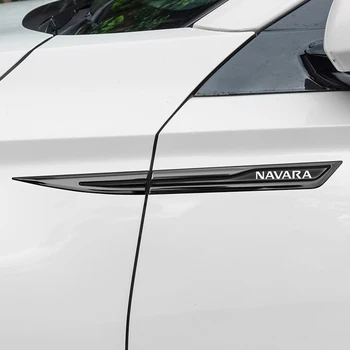 Металлические Наклейки для Nissan Navara D40 D23 D22 Np300 Спортивный Стиль Автомобиля Боковое Крыло Наклейки На Крыло Кузова Внешние Аксессуары 3