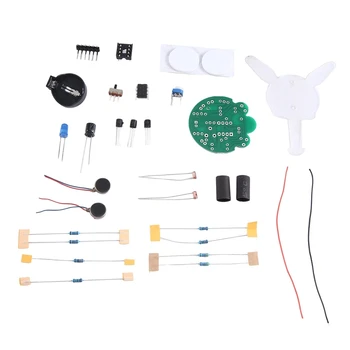 Светочувствительный набор для пайки мобильного робота Firefly, Легкий Дышащий хвост, Забавный модуль печатной платы для электронного изготовления, прочный 7