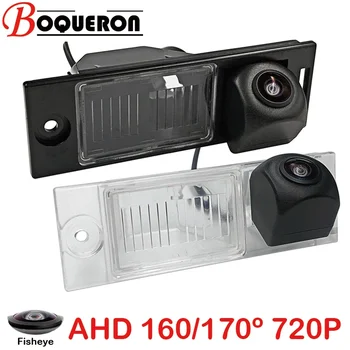 Камера заднего вида Fisheye 170 градусов 1280x720P HD AHD для автомобиля для Hyundai ix35 Tucson TL SUV 2014 ~ 2019