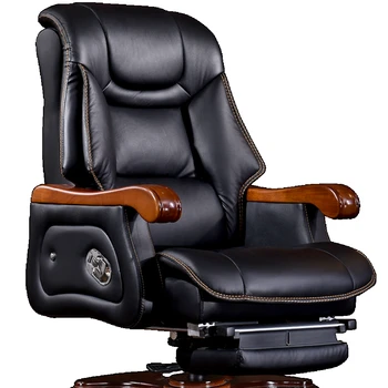 Кресло босса кожаное компьютерное кресло массажное офисное кресло из кожи для головы 13