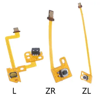 Ремонт гибкого кабеля ZL ZR L Button Ribbon для NS Switch Запасные части контроллера Joy Con L R Button Key 13