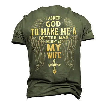 Военная зеленая винтажная мужская футболка с буквенным принтом, короткий рукав, крест-накрест, футболки с круглым вырезом, уличная одежда Harajuku, повседневный размер oversize 10