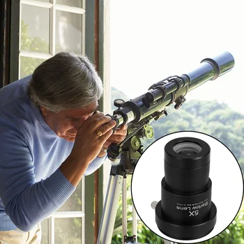 Адаптер для окуляра телескопа 5X Астрономический окуляр с линзой Барлоу 16